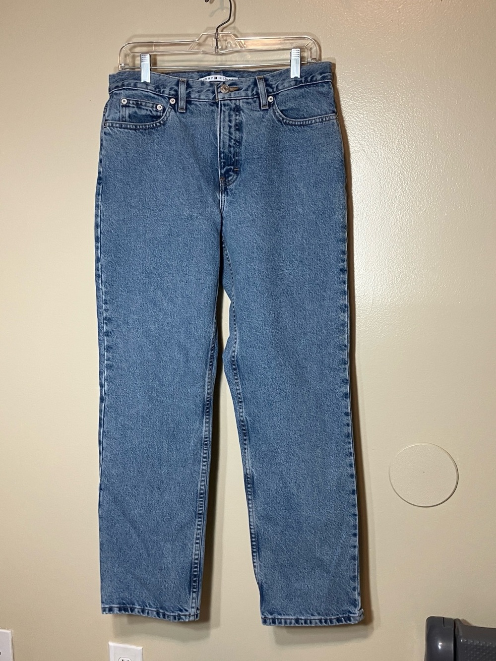 Tommy Hilfiger Men's Blue Denim Jeans - Straight Fit 32/30